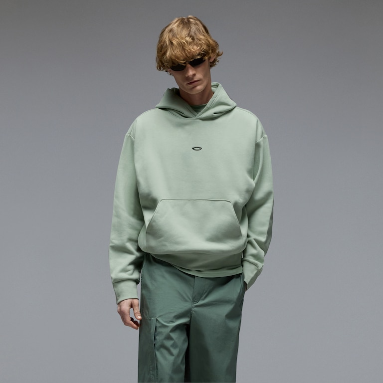 Metal Rise Hoodie - Faded Green