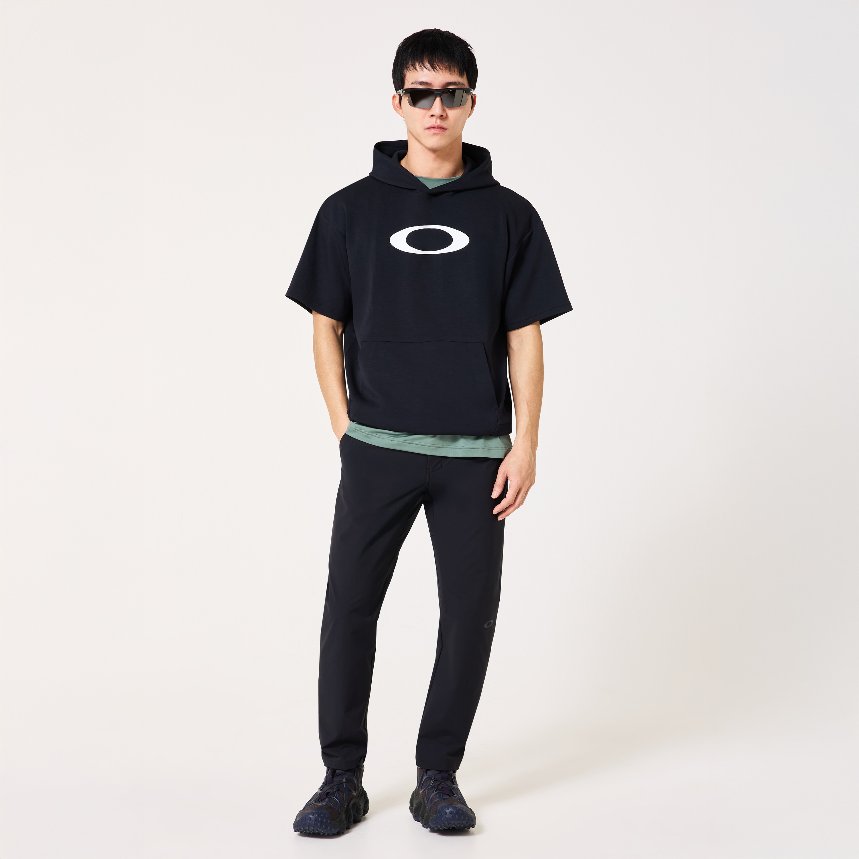 Oakley Men's Enhance Qd Fleece S/s Hoody 5.0 Size: