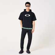Enhance Qd Fleece S/S Hoody 5.0 - Pitch Black