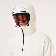 Tnp Nose Grab Softshell Hoodie - Lunar Rock/Arctic White