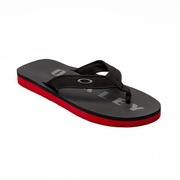 Chinelo Oakley Zeal - Jet Black
