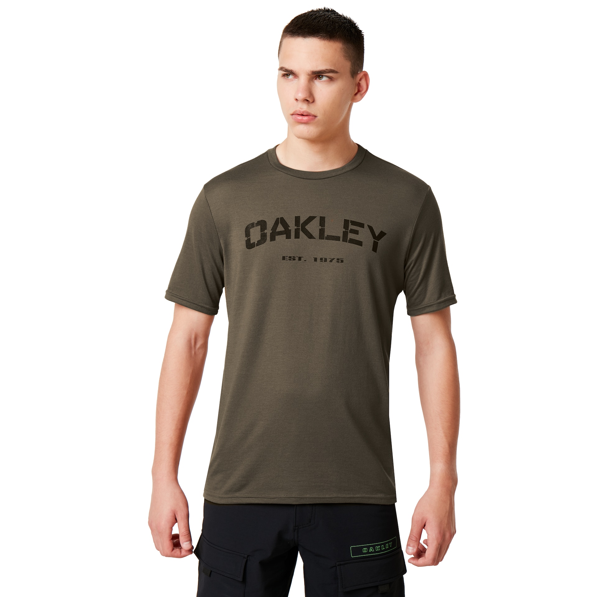Oakley Men's Si Indoc Tee - Dark Brush Size: M
