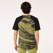 Seeker Airline SS Jersey - Duality Swirl Green/Black