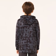 Enhance Knit Hoody Jacket Ytr 7.0 - Black Print