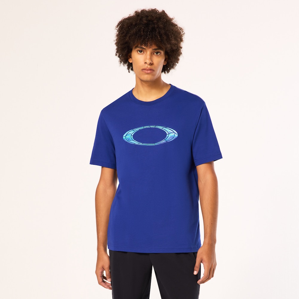 Oakley Mtl Liquid Ellipse Tee in Crystal Blue | Oakley® US