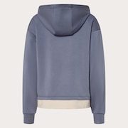 Radiant Peach Fleece Hoodie 10.0 - Blue Tar
