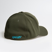 6 Panel Stretch Hat Embossed - New Dark Brush