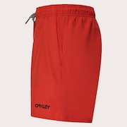 Beach Volley 16" Beachshort - Flame Red