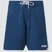 Solid Crest 19 Boardshort - Poseidon