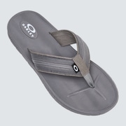 Pier Ellipse Flip Flop - Stone Gray