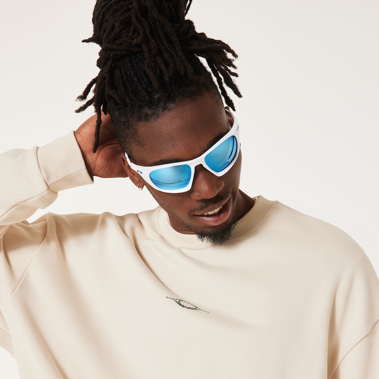 Stacked Metal Sweatshirt - Mist