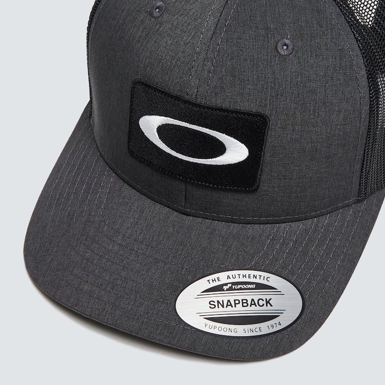 Oakley O Original Trucker Hat - Blackout Dark Heather