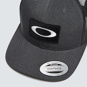 Oakley O Original Trucker Hat - Blackout Dark Heather