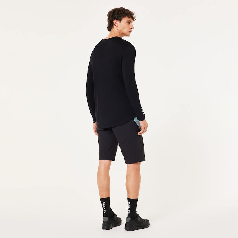 Seeker Flow LS Jersey - Blackout