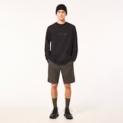 Embroidered B1B Crew Sweatshirt - Blackout