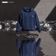 Hoodie Metallic Chest Coin