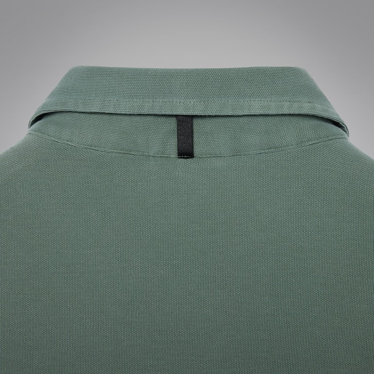 SS Piquet Polo Metal Chest Coin - Aviator Green