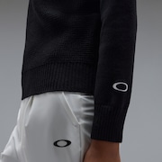 Elevate  Sweater Crew - Pitch Black