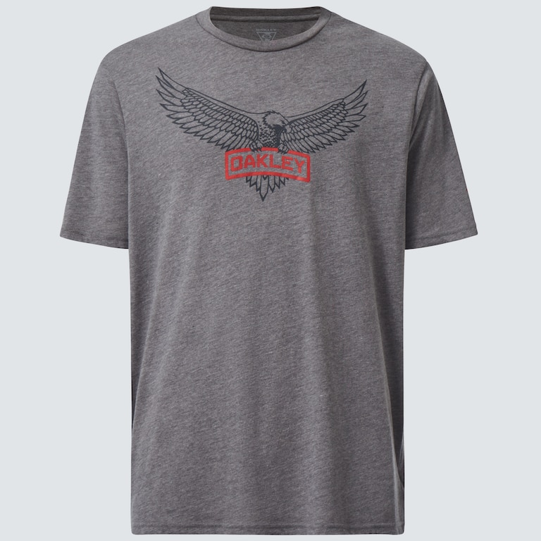 SI Oakley Eagle Tab Tee - Athletic Heather Gray