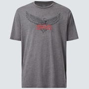 SI Oakley Eagle Tab Tee - Athletic Heather Gray