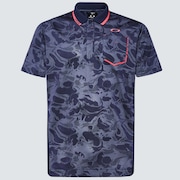 Oakley Roller Jq Polo - Peacoat