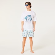 Canary Palms Rc 18" Beachshort - Coral Reef Frost