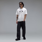 Rs Veil 1975 Jpn SS Tee Gunmetal - White