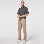 Oakley Jacquard Stripe Polo - Blackout