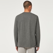 Locked In B1B Ls Tee - New Athletic Grey