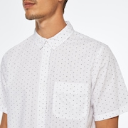 Kinney Button Down SS - White