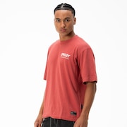 Oakley Thermonuclear Logo SS Tee - Rosewood
