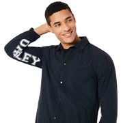 Nylon Icon Coach Jacket - Blackout