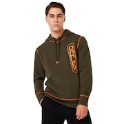 Overlock Pullover Hoodie - New Dark Brush