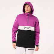 Tnp Nose Grab Softshell Hoodie - Blackout/Ultra Purple