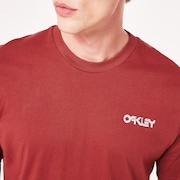 Mtl Ringed B1B Tee - Iron Red