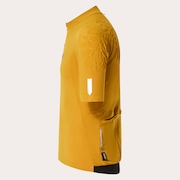 Gridskin Pinstripe SS Jersey - Amber Yellow