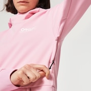 W Park Rc Softshell Hoodie - Pink Flower
