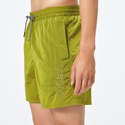 All Day B1B 16" Beach Short - Yellow Fluo
