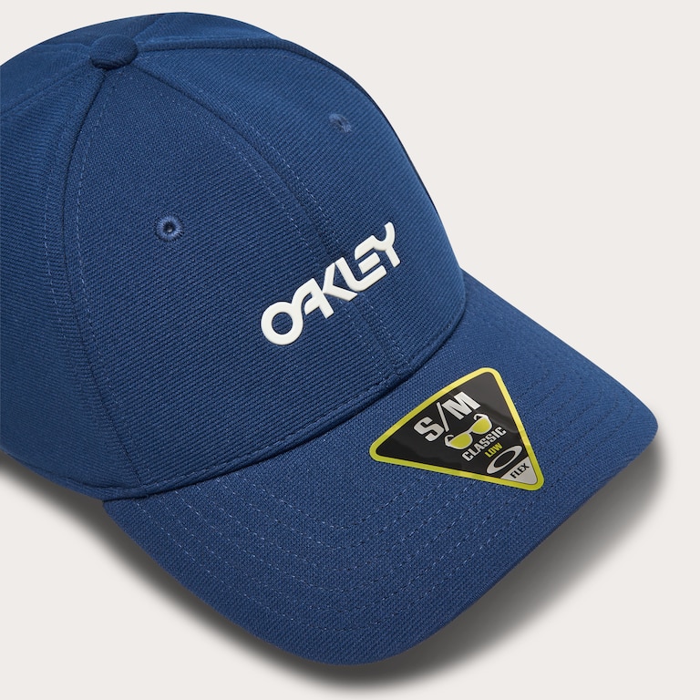 6 Panel Stretch Metallic Hat - Team Navy