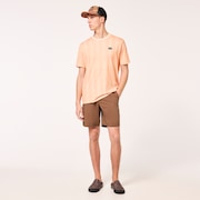 Vertical Sets Tee - Orange Zig-Zag Print