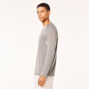 O Fit Rc LS Tee - Uniform/Lunar Heather
