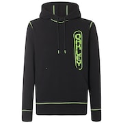 Overlock Pullover Hoodie - Blackout