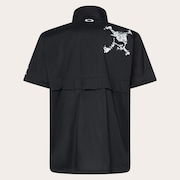 Skull S/S Airy Wind Jacket - Pitch Black