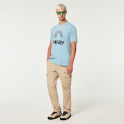 One Wave B1B Tee - Stonewash Blue