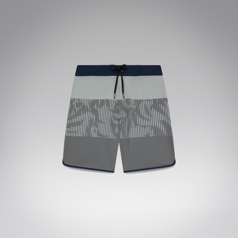 Session Rc 19" Boardshort - Cement Hibiscus Stripes​