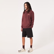 Lined Mountain Bark Hoodie - Grenache