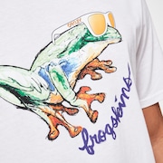 Jupiter Frog Tee - White