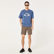 オークリー Enhance Qdc SS Tee Frog Icon 4.0 Dark Aqua | オークリー