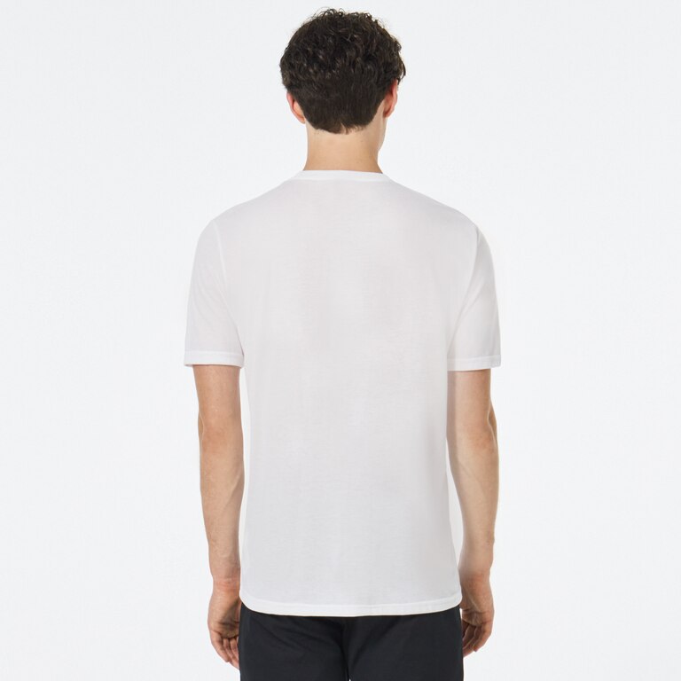 Marble Ellipse Tee - White