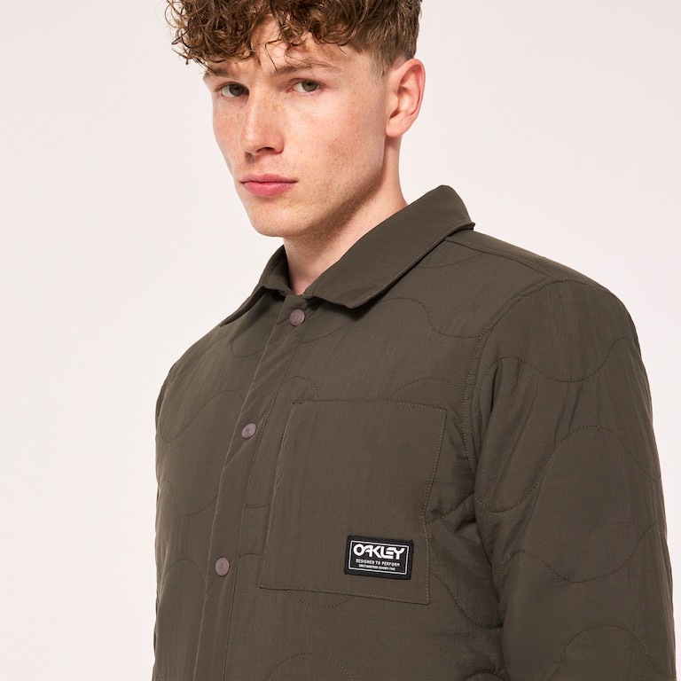 Quilted Sherpa Jacket - New Dark Brush